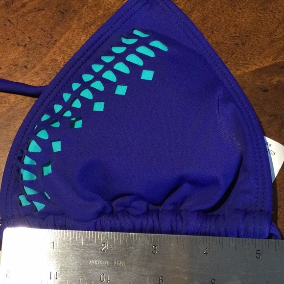 NWT $41 HURLEY LARGE BLUE ONE & ONLY TOP - Picture 6 of 8